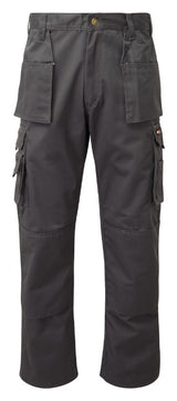 Castle Clothing 711 Pro Men Kneepad Work Trousers Grey