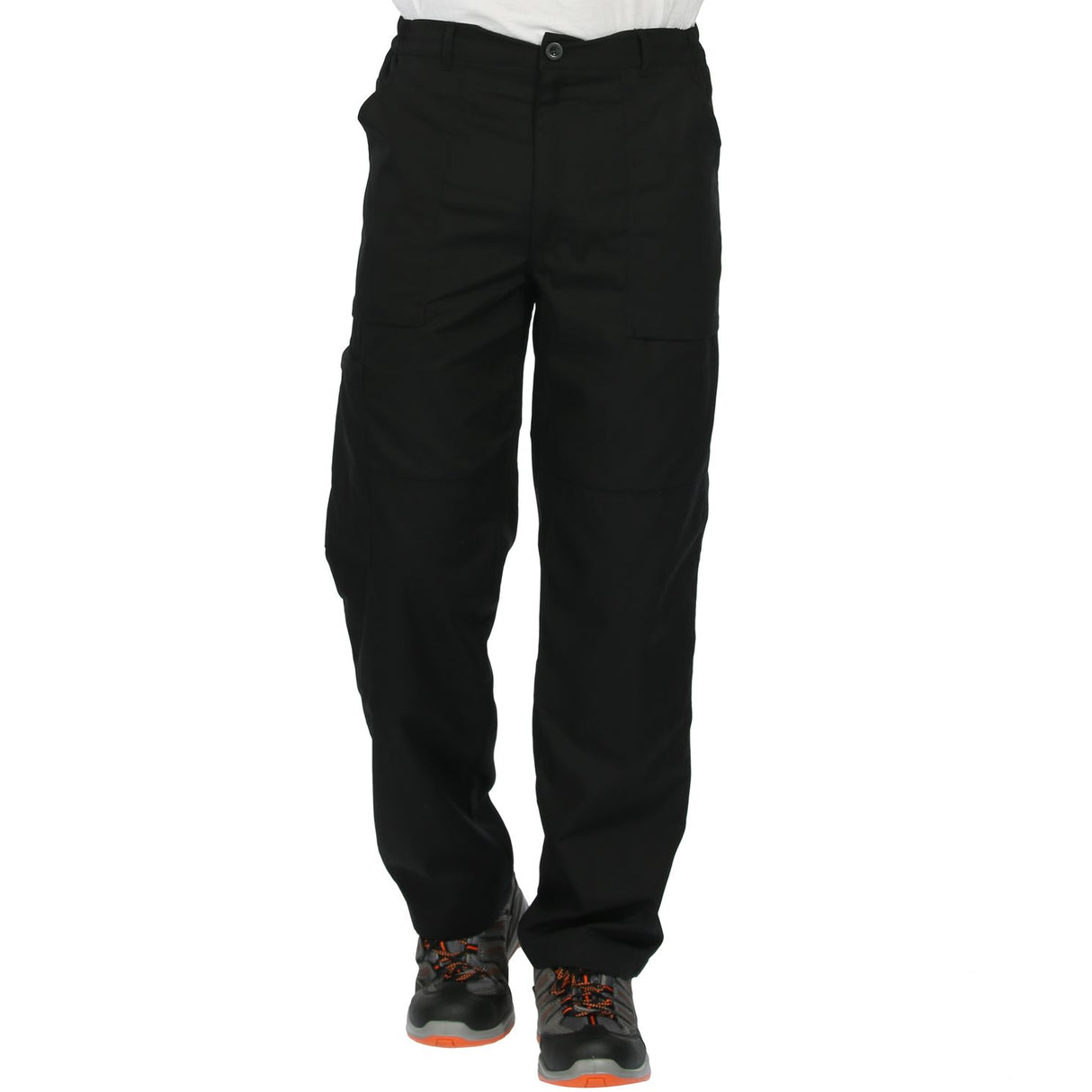 Regatta TRJ331 Men Lined Cargo Trousers - Black