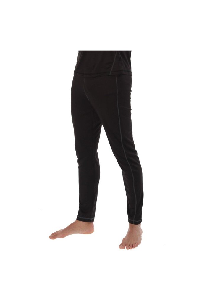 Regatta TRU115 Premium Men Long Johns Base Layer Black