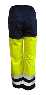 Roots RO19295HV Men FR Trousers Hi Vis Arc Flash Protection Size 30'' Short