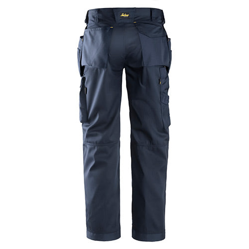 Snickers Workwear 3211 CoolTwill KneeGuard Holster Trousers Navy