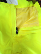 Gore-Tex Over Trousers With Braces Waterproof High Visibility Yellow