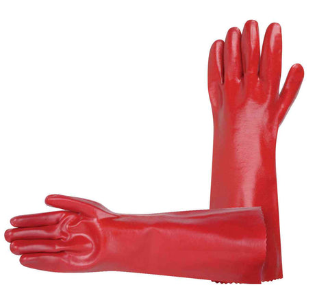 Click 2000 PVCR18 General Handling PVC Coating Glove Wet & Oily Grip 18'' - 46cm