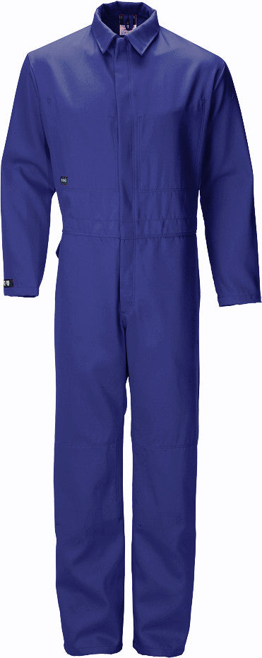 Pioner Weldmaster FR Coverall Arc Sparks Flame Resistant Cotton Navy