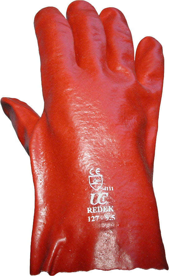 Redek R127 Gauntlet Industrial PVC Coated Wet & Oily Grip 11'' - 27cm