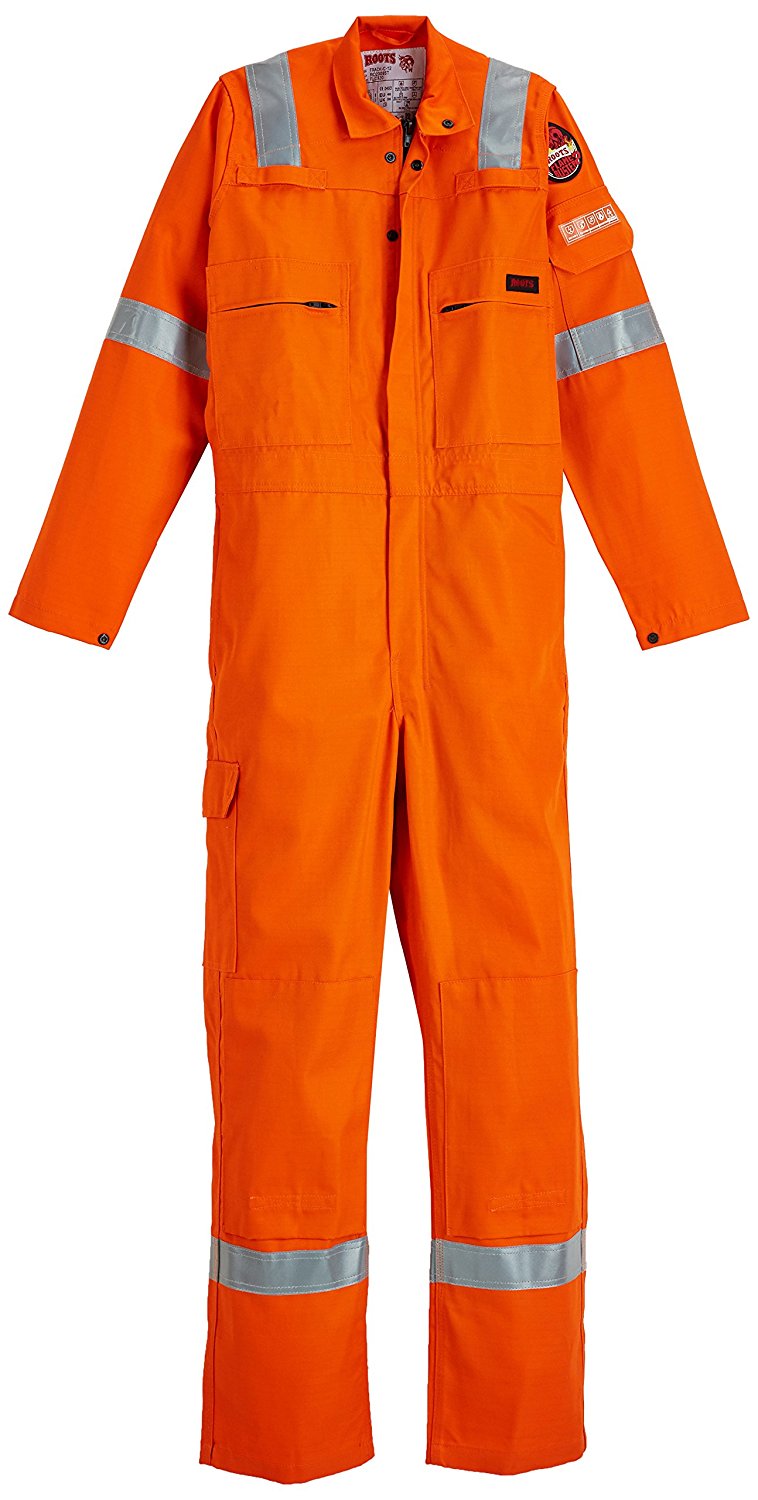 Roots RO23095 Flamebuster II Hi Vis ARC Protection Flame Retardant FR Coverall