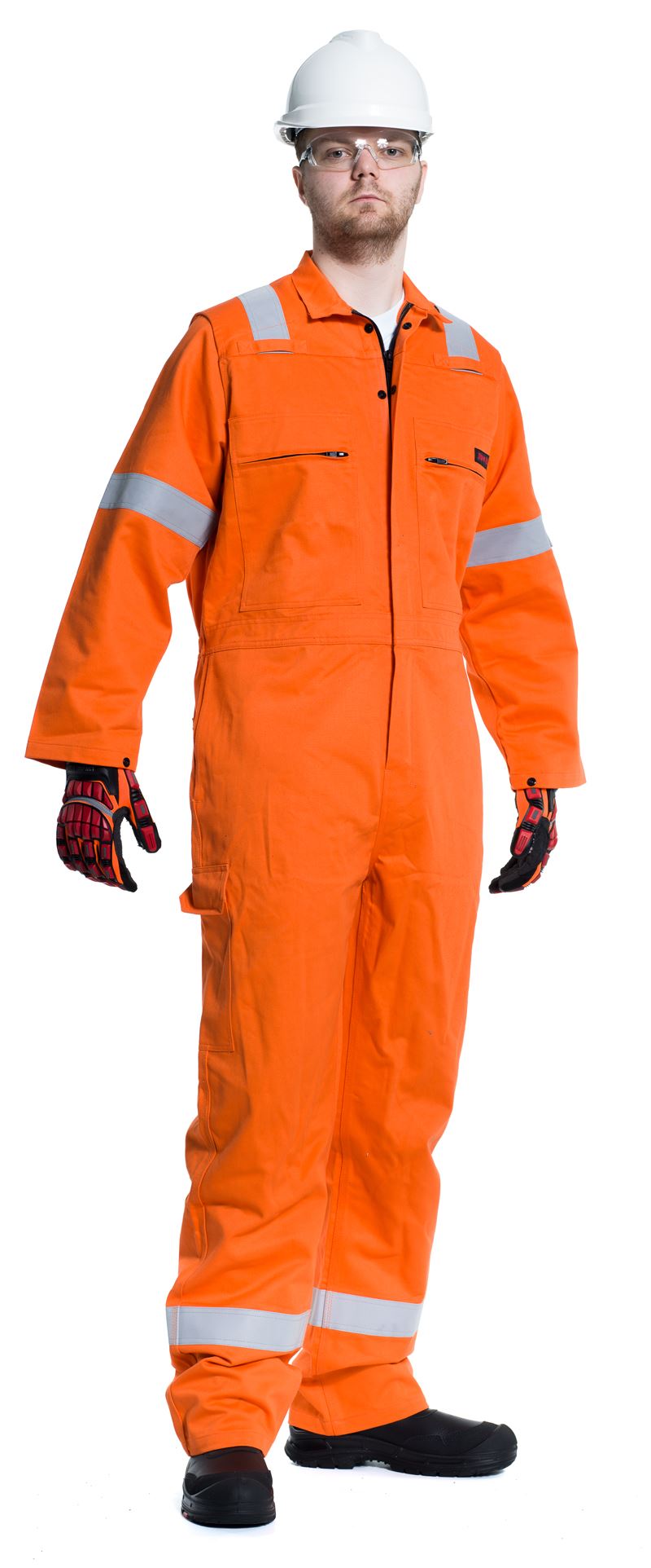 Roots RO23095 Flamebuster II Hi Vis ARC Protection Flame Retardant FR Coverall