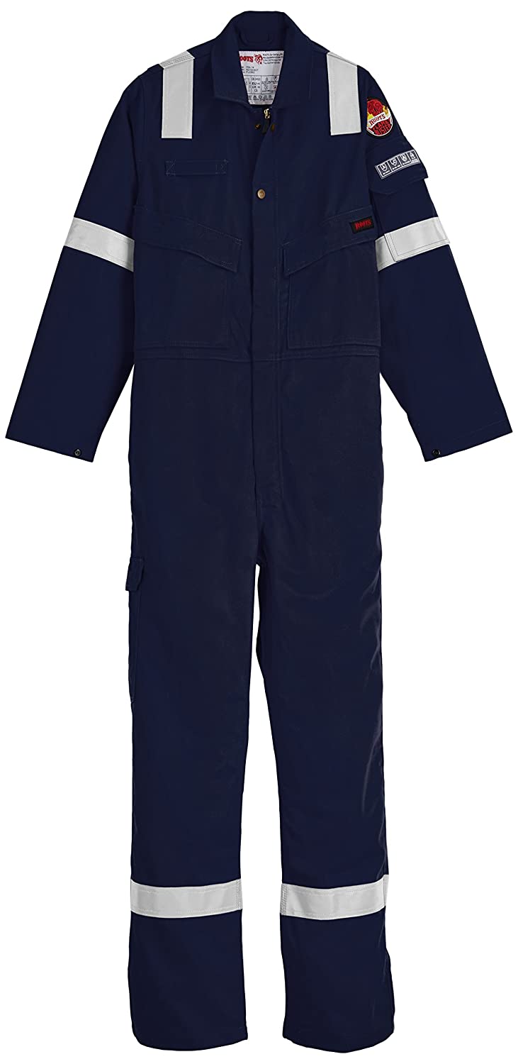 Roots RO23095 Flamebuster2 FR Coverall Arc Flash Flame Retardant Navy Tall Sizes