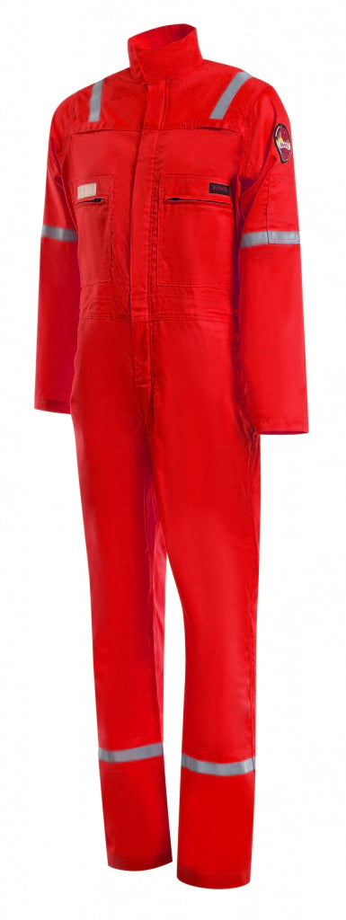 Roots RO13090LW 250gm Flamebuster Nordic Lightweight Fire Resistant Coverall Red