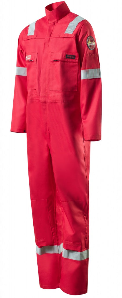 Roots Flamebuster Fire Resistant High Visibility Classic FR Coverall Red