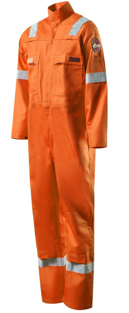 Roots Flamebuster Fire Resistant High Visibility Classic FR Coverall Orange