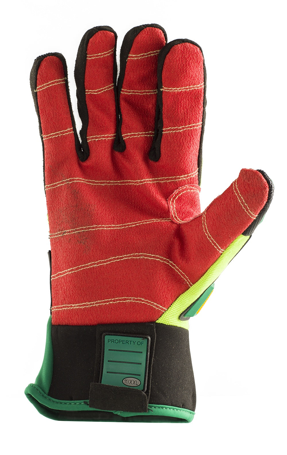Roots RO50500 On Impact Rigger Gloves Keprotec Palm Size 2XL