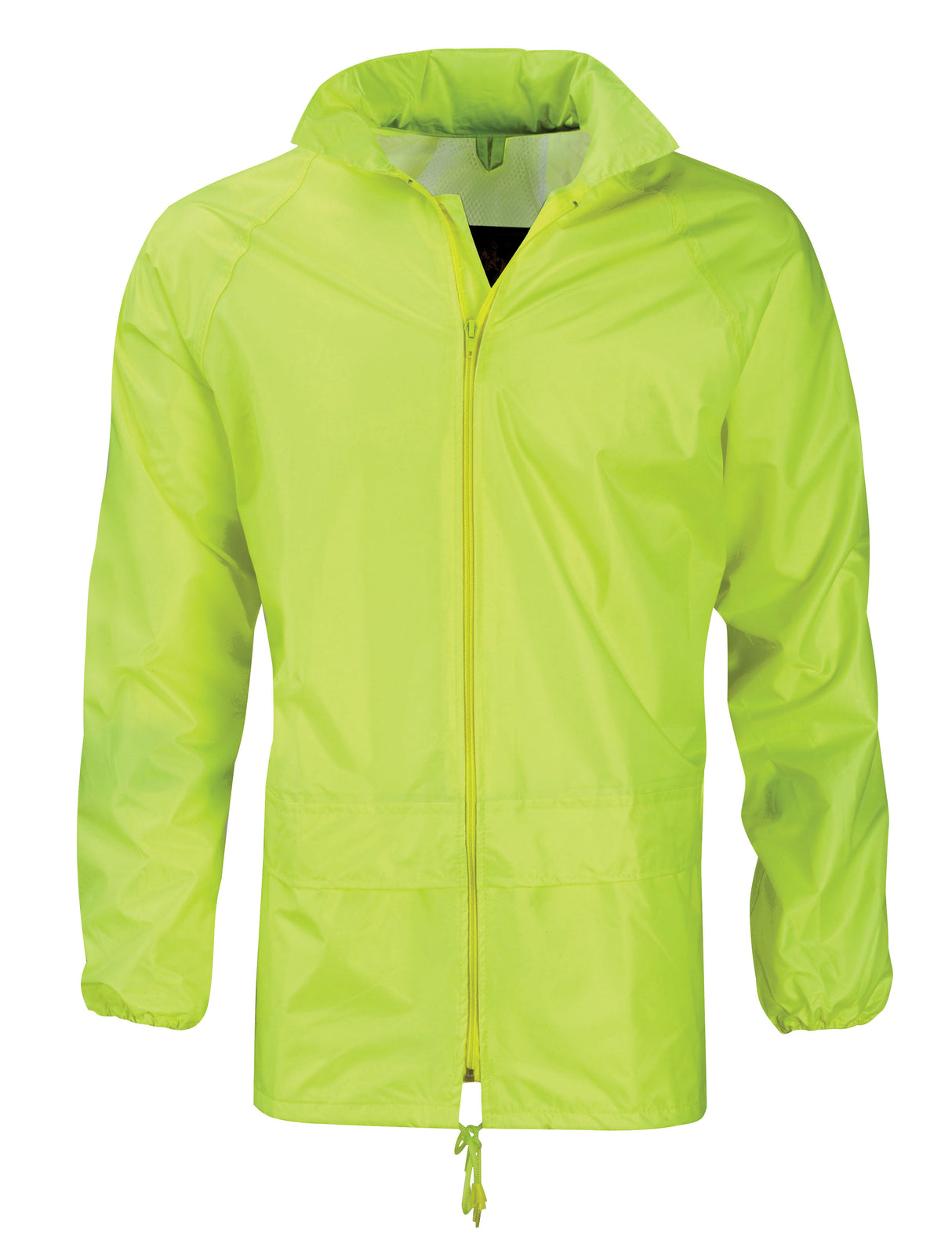 Orbit Pacific Hi Vis Waterproof Polyester PVC Coating Rain Jacket