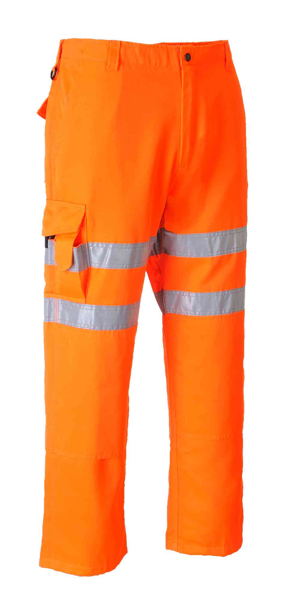 Portwest GORT High Visibility Combat Trousers RIS Orange