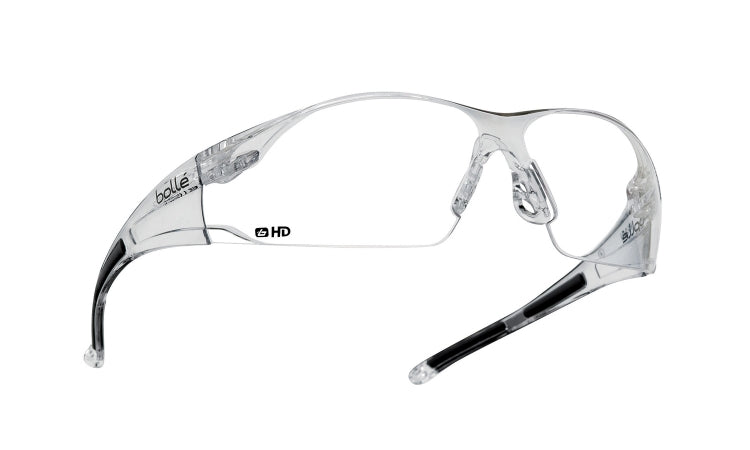 Bollé RUSHDPI Rush Safety Glasses Clear Polycarbonate Lens