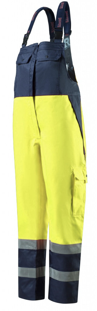 Roots RO1527 Full Option FR Hi Vis Bib Brace Waterproof Flame