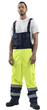 Roots RO1527 Full Option FR Hi Vis Bib & Brace Waterproof Flame Retardant Size 3XL