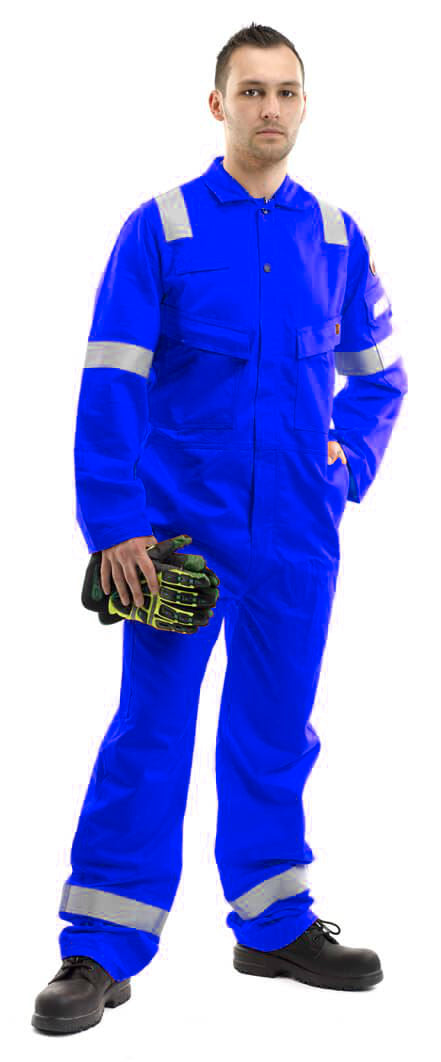 Roots RO13090LW Flamebuster FR Coverall Flame Retardant Lightweight Royal Blue