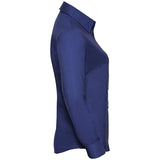 Russell Collection J932F Long Sleeve Easy Care Ladies Oxford Shirt
