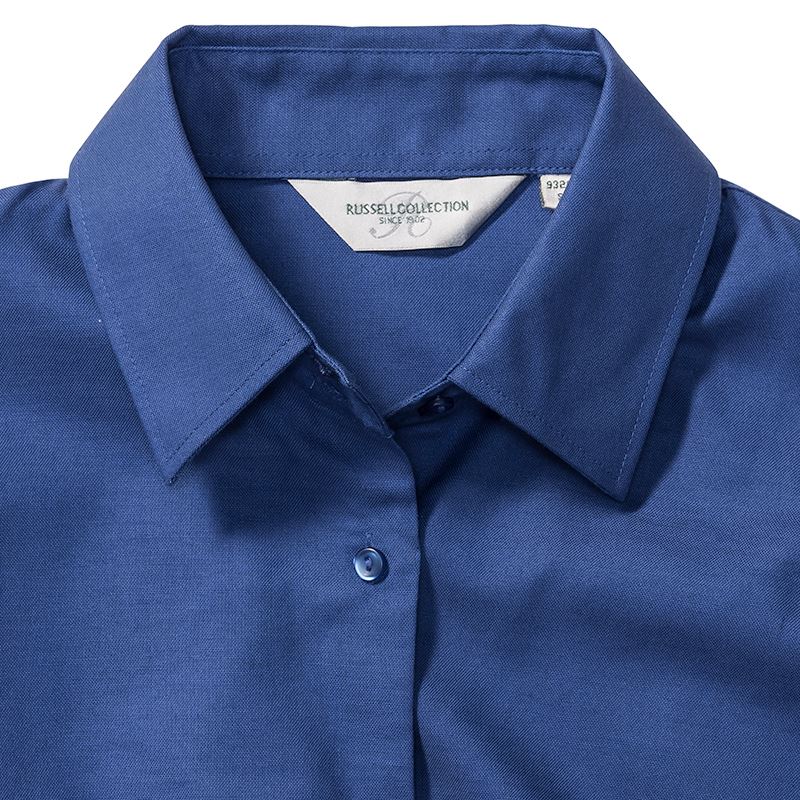Russell Collection J932F Long Sleeve Easy Care Ladies Oxford Shirt