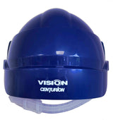 Centurion Vision S10 Safety Blue Helmet with Integrated Clear Visor