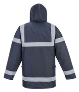 Portwest S433 Waterproof Reflective Tape Wadded Winter Jacket Size M