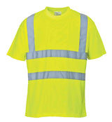 Portwest S478 Short Sleeve Reflective Tape Polyester Hi Vis T-Shirt