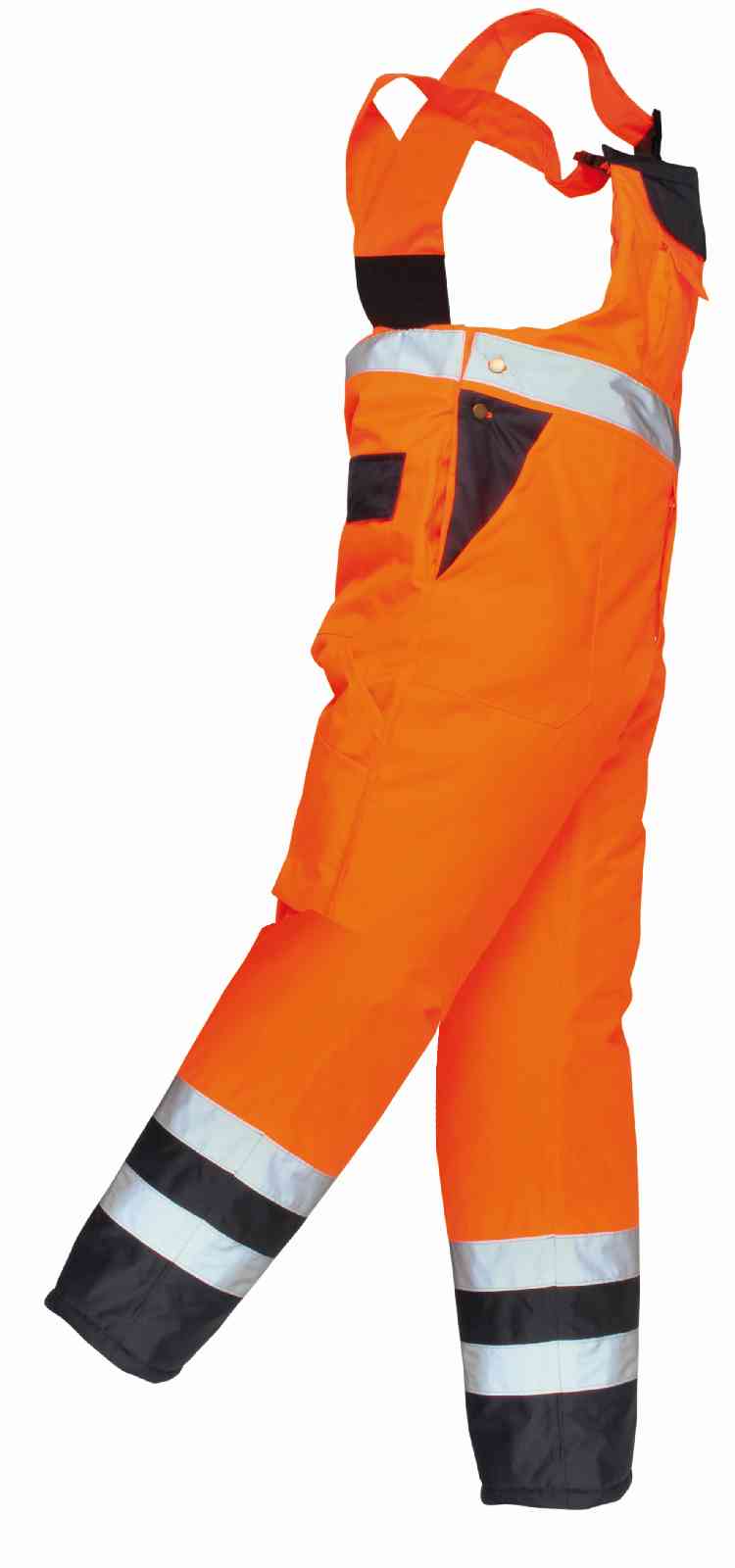 Portwest S488 Men Hi Vis Bib & Brace Waterproof Unlined