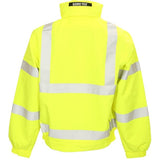 Bell Apparel A096 Men Hi Vis Rain Bomber Jacket Gore-Tex Yellow