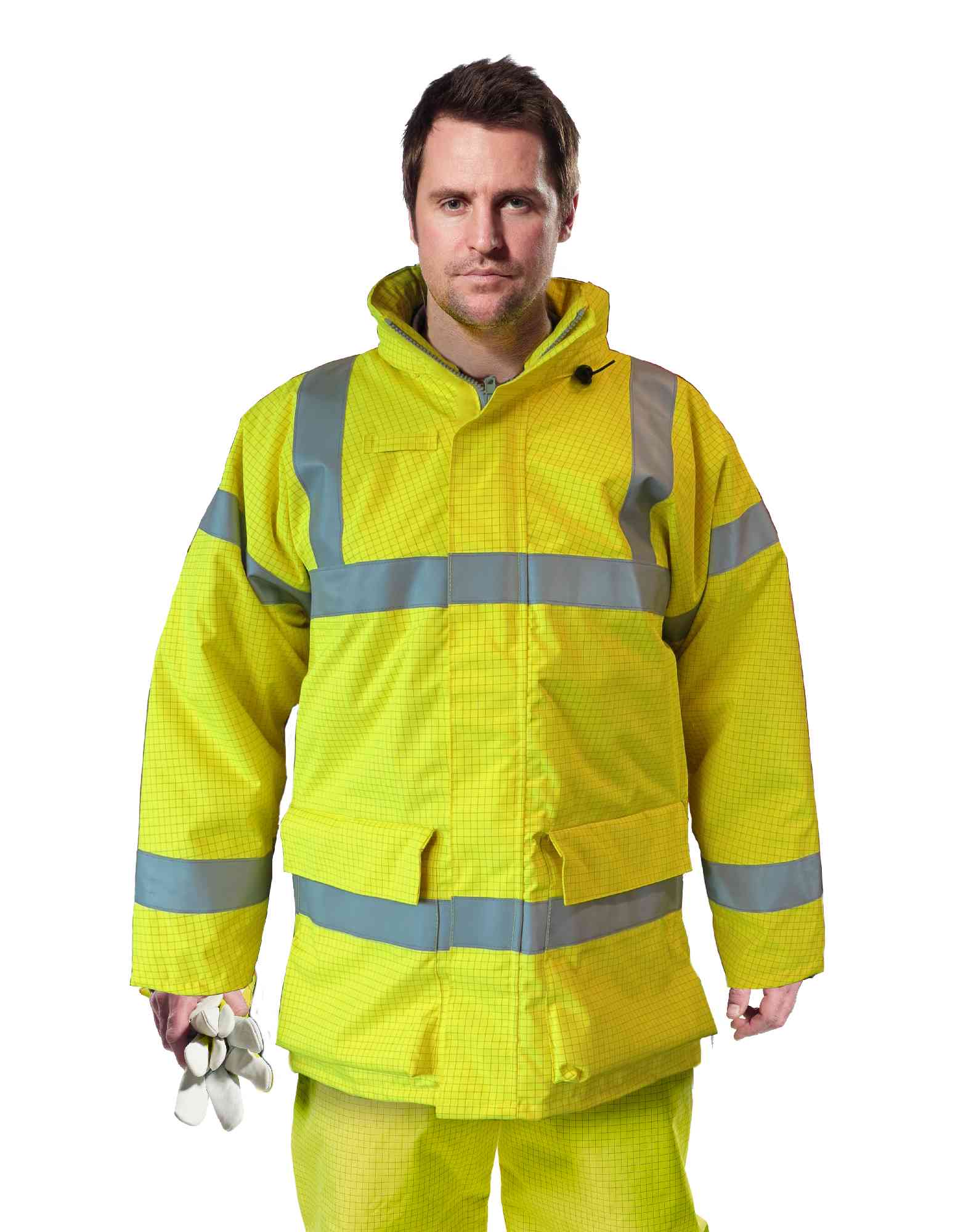 Portwest S778 Bizflame FR Jacket Waterproof Breathable Antistatic Flam North Sea Workwear