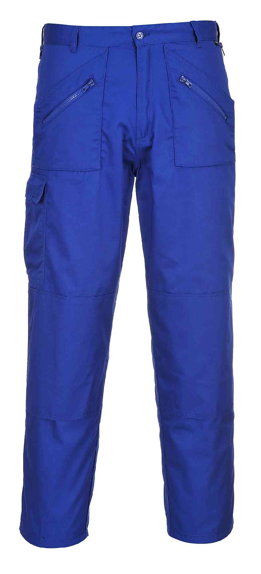 Portwest S887 Action Mens Work Trousers Polycotton Royal Blue