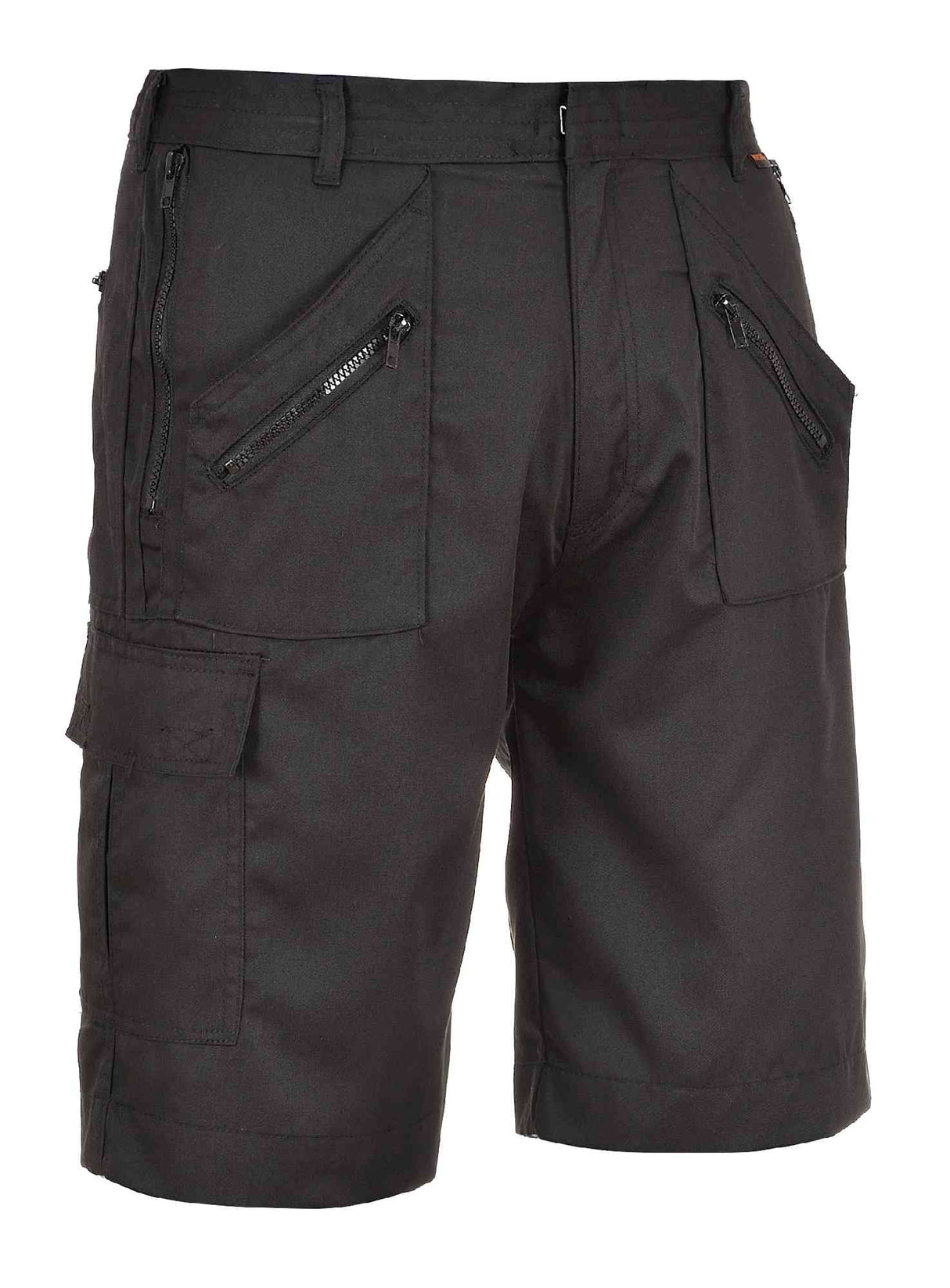 Portwest S889 Action Work Shorts Polycotton Hot Climate Workwear Black Size 3XL