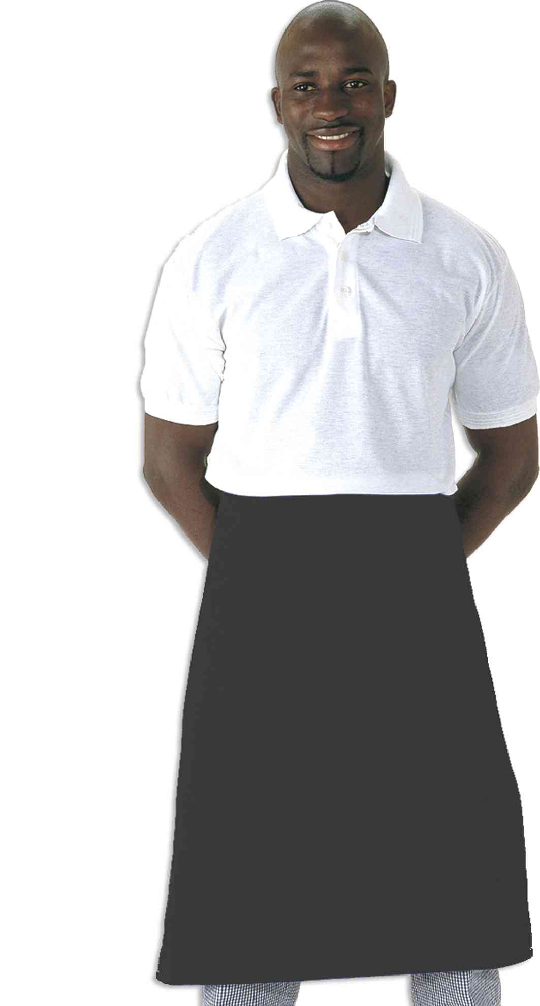 Portwest S894 Waist Apron Anti-Stain Finish Restaurant Catering Black ...