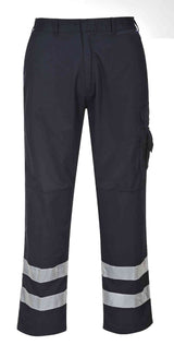 Portwest S917 Iona Polycotton Reflective Tapes Work Combat Trousers