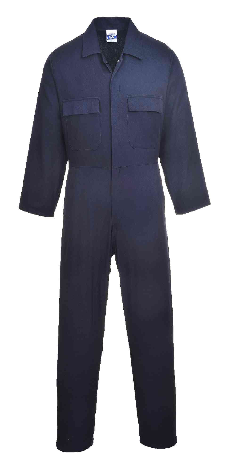 Portwest S998 Euro Multi Pockets Work Cotton Coverall Boiler Suit Navy