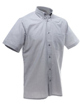 Dickies SH64250 Men's Shirt Oxford Weave Short Sleeve Grey, Collar Size 15"