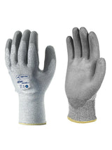 Skytec Ninja Silver+ Work Gloves Level 5 Cut Resistant PU Coated Hand Protection