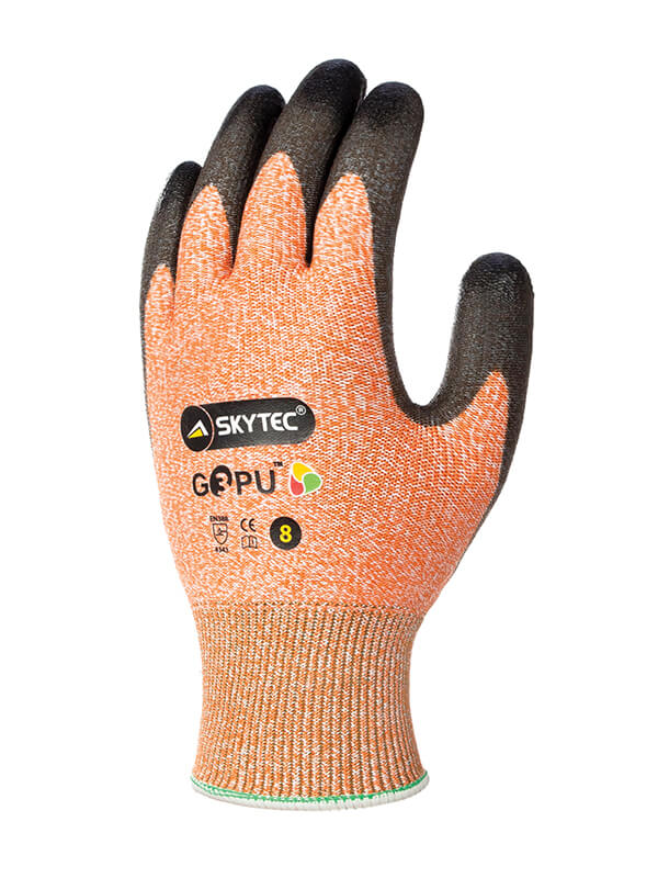 Skytec G3PU Safety Gloves PU Palm Coated Cut Level 3 Resistant