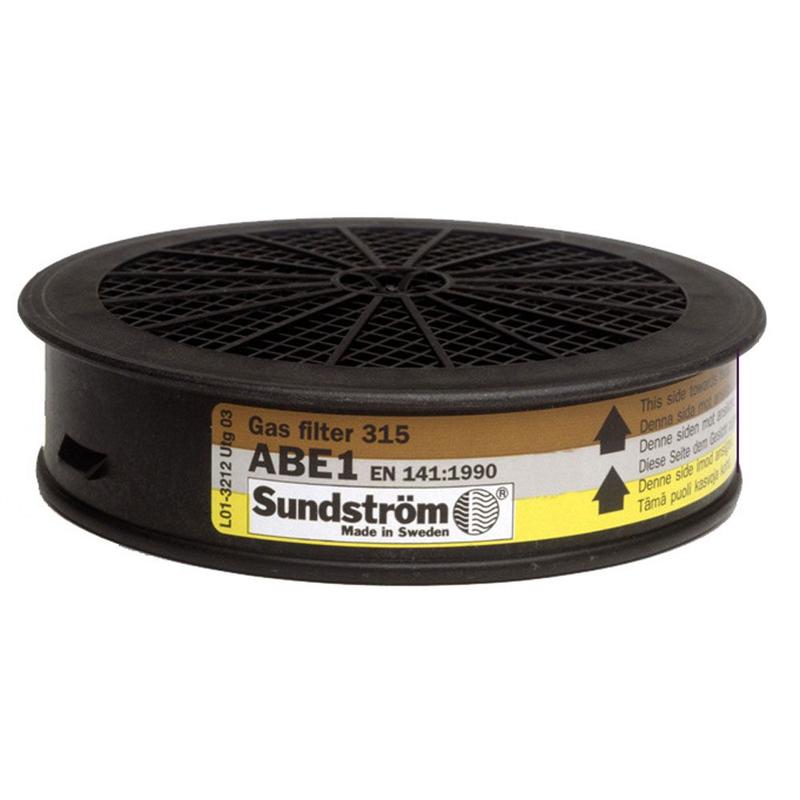 Sundström SR 315 ABE1 Gas Filter Cartridge For Face Mask Respiratory Protection