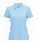 Fruit of the Loom SS86 Polycotton Short Sleeve Ladies Polo Shirt