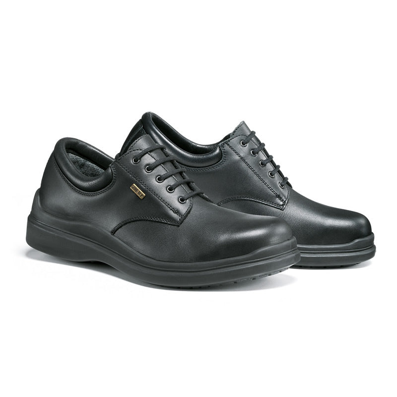 Jolly 810\GA Uniform Waterproof Black Safety Shoes, Size - 4