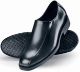 Shoes For Crews Chancellor Men Slip On Shoes Black, Size - 11