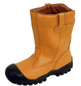 Cofra Castle Cold Protection Steel Toe Cap S3 Tan Furlined Safety Rigger Boot