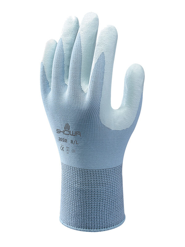 Showa Assembly Grip Lite 265 Nitrile Palm Coated Oil Resistant Work Gloves