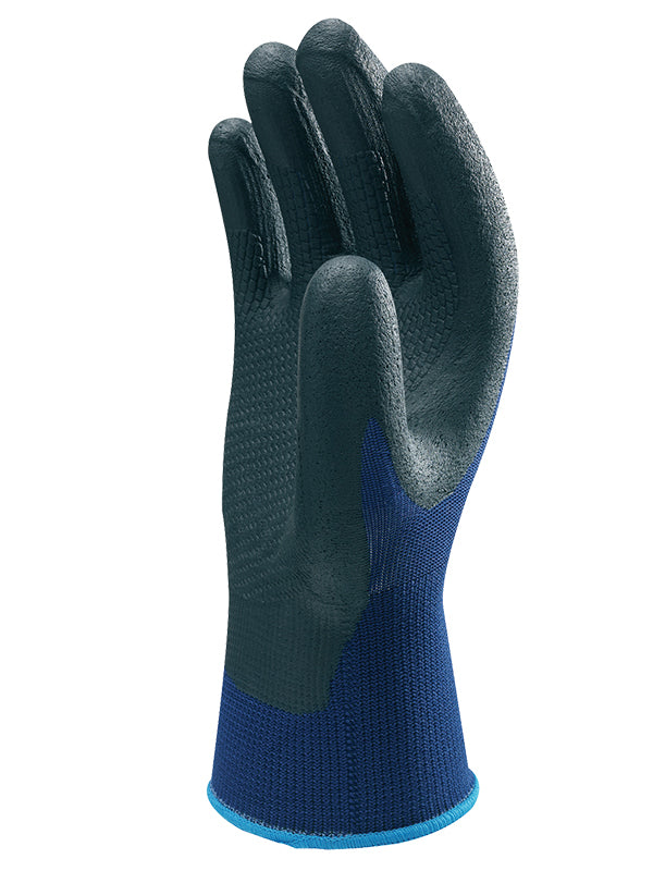 Showa Globus Black & Blue Nitrile Coated Foam Grip Glove 380 (3.1.2.1)