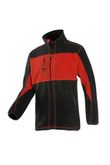 Sioen 611Z Durango Two Tone Outdoor Workwear Black Work Fleece Jacket, Size - Large
