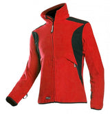 Sioen 446Z Kailas Ladies Fleece Jacket Red/Black, Size - Small