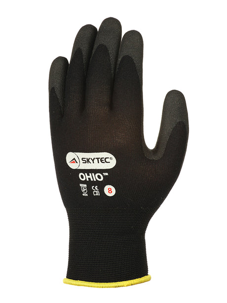 Skytec Ohio HPT Palm Coated Hi Grip Safety Work Gloves