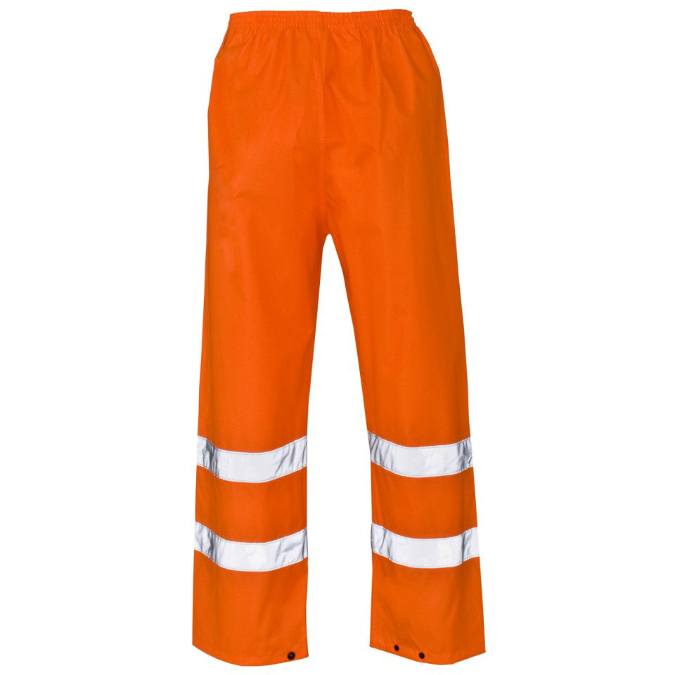 Supertouch 1858 Water Resistant Hi-Vis Orange Trousers