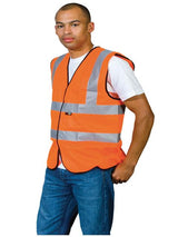 SuperTouch Poly/Cotton 35281 Hi Vis Vest